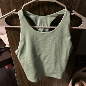 Mint green tank